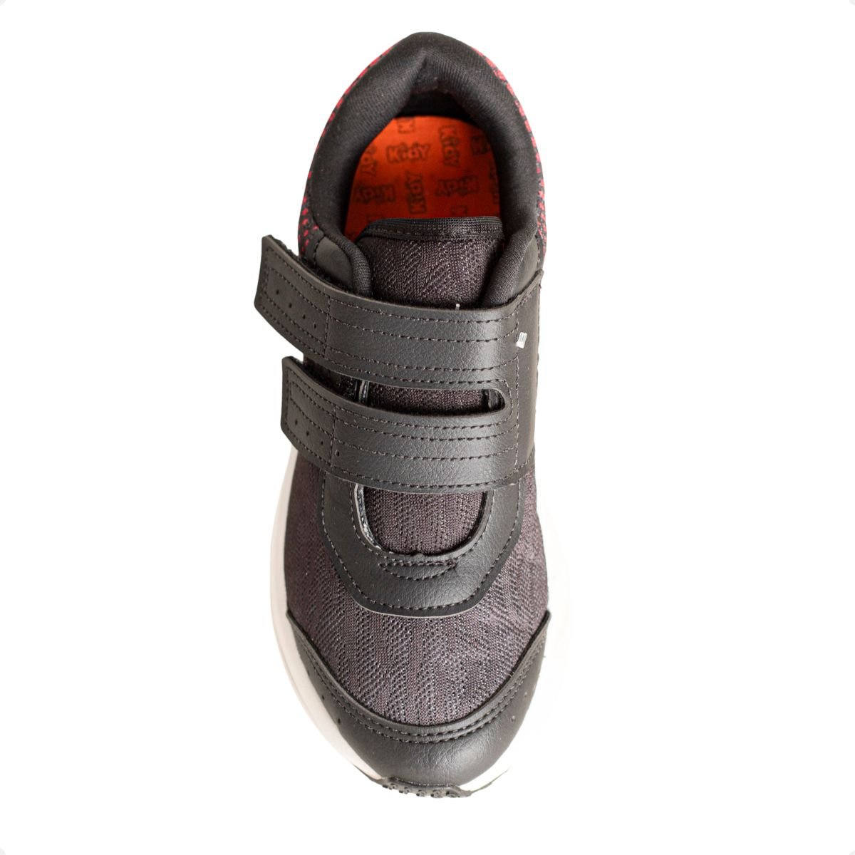 Tênis Infantil Corrida Kidy Preto E Vermelho Preto/Vermelho 6