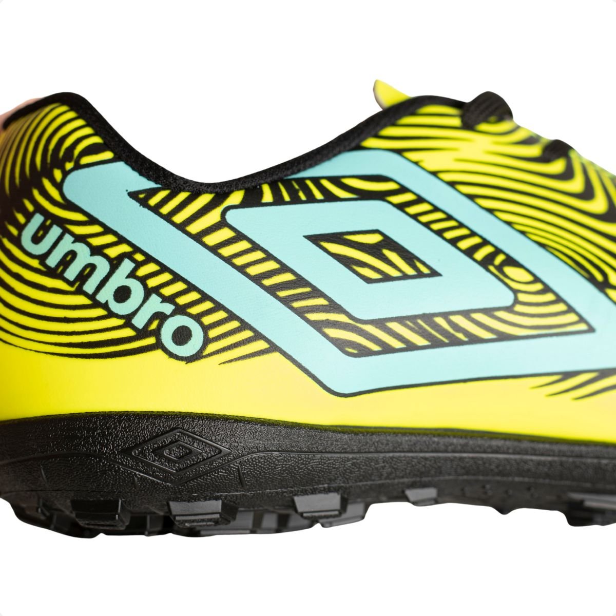 Chuteira Society Masc Umbro Orbit Amarelo 3