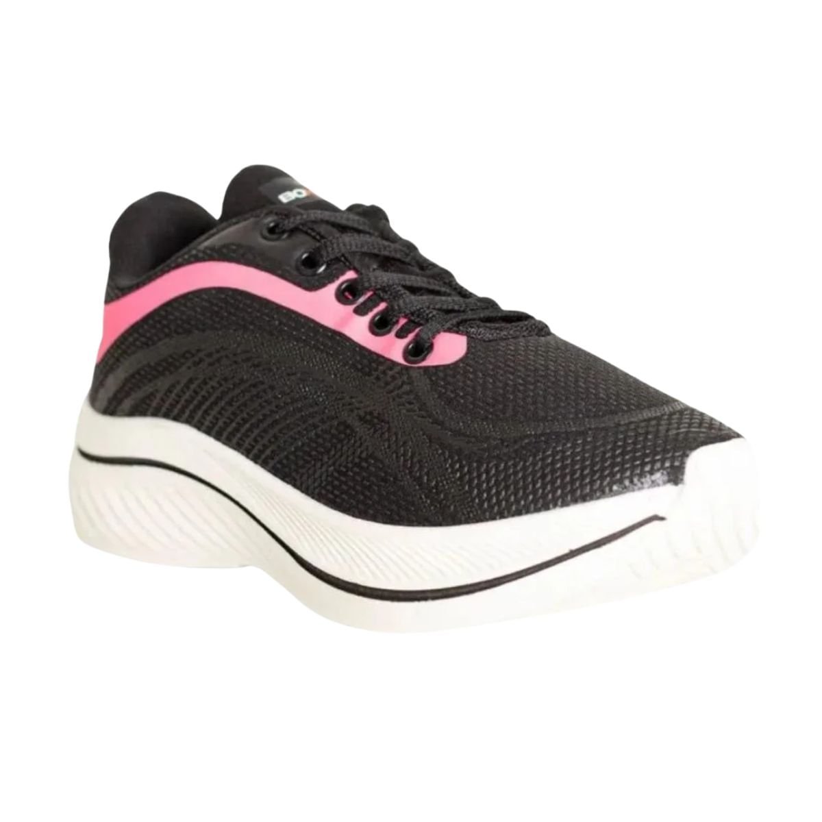 Tênis Corrida Feminino Esportivo Box 200 Preto 2