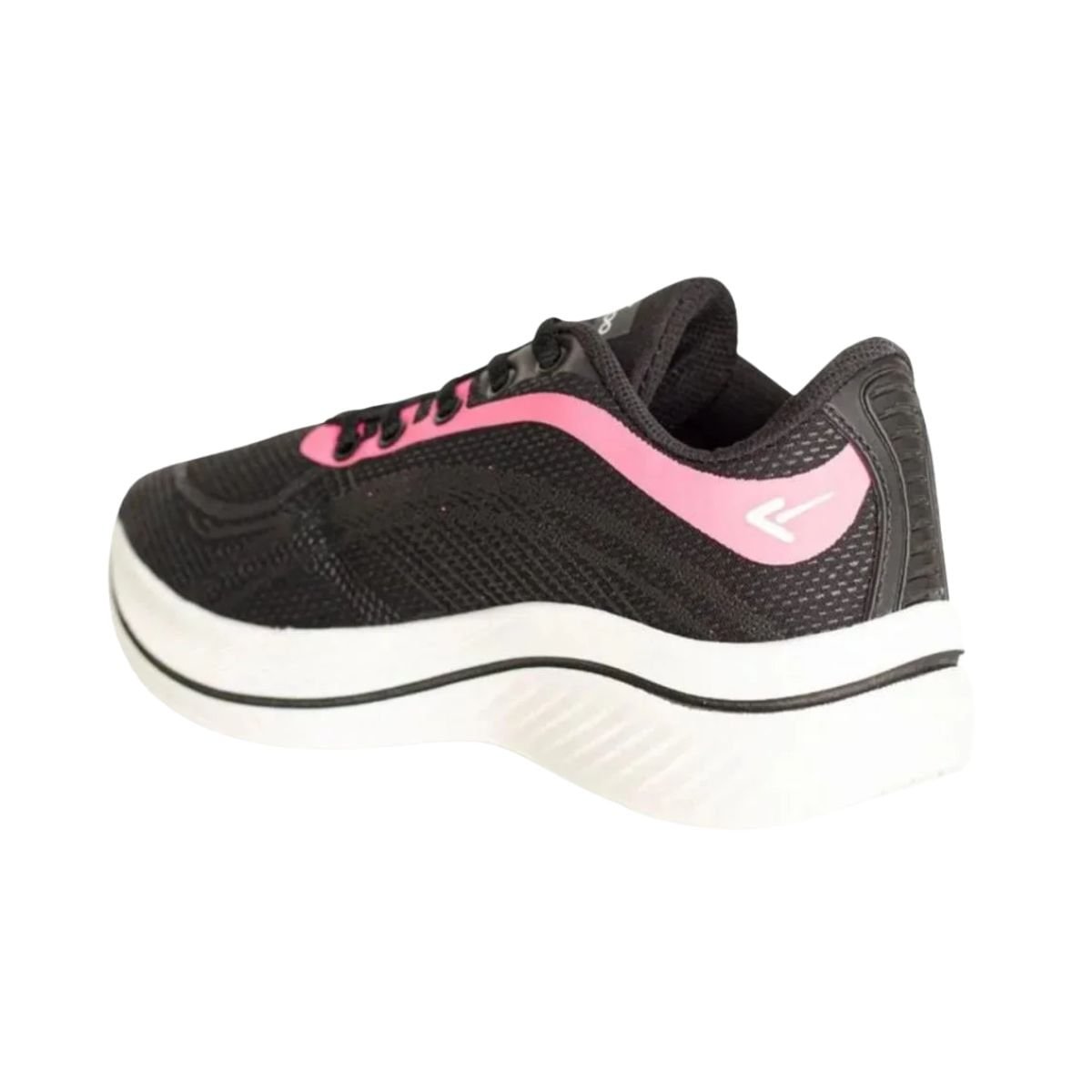Tênis Corrida Feminino Esportivo Box 200 Preto 4