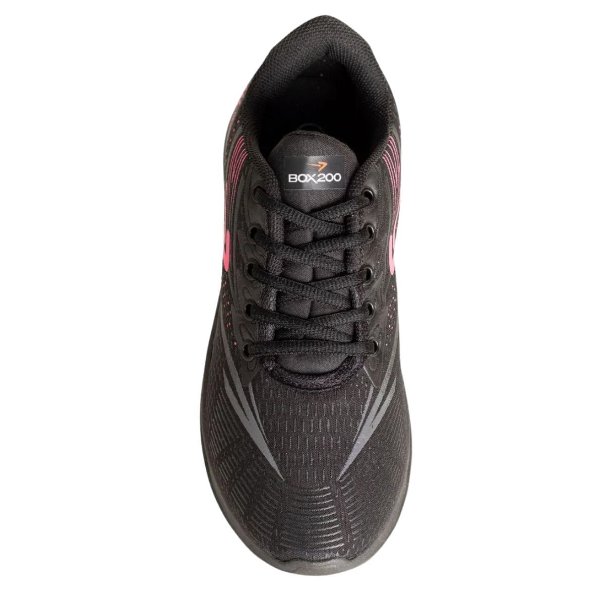 Tênis Corrida Feminino Revolution Box 200 Preto E Pink Preto 3