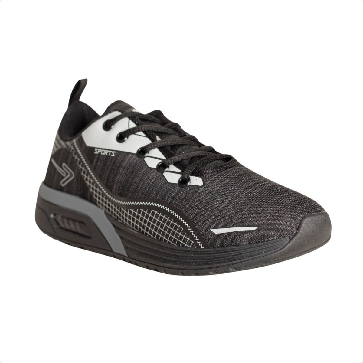 Tenis Running Masc Box 200 Preto 2