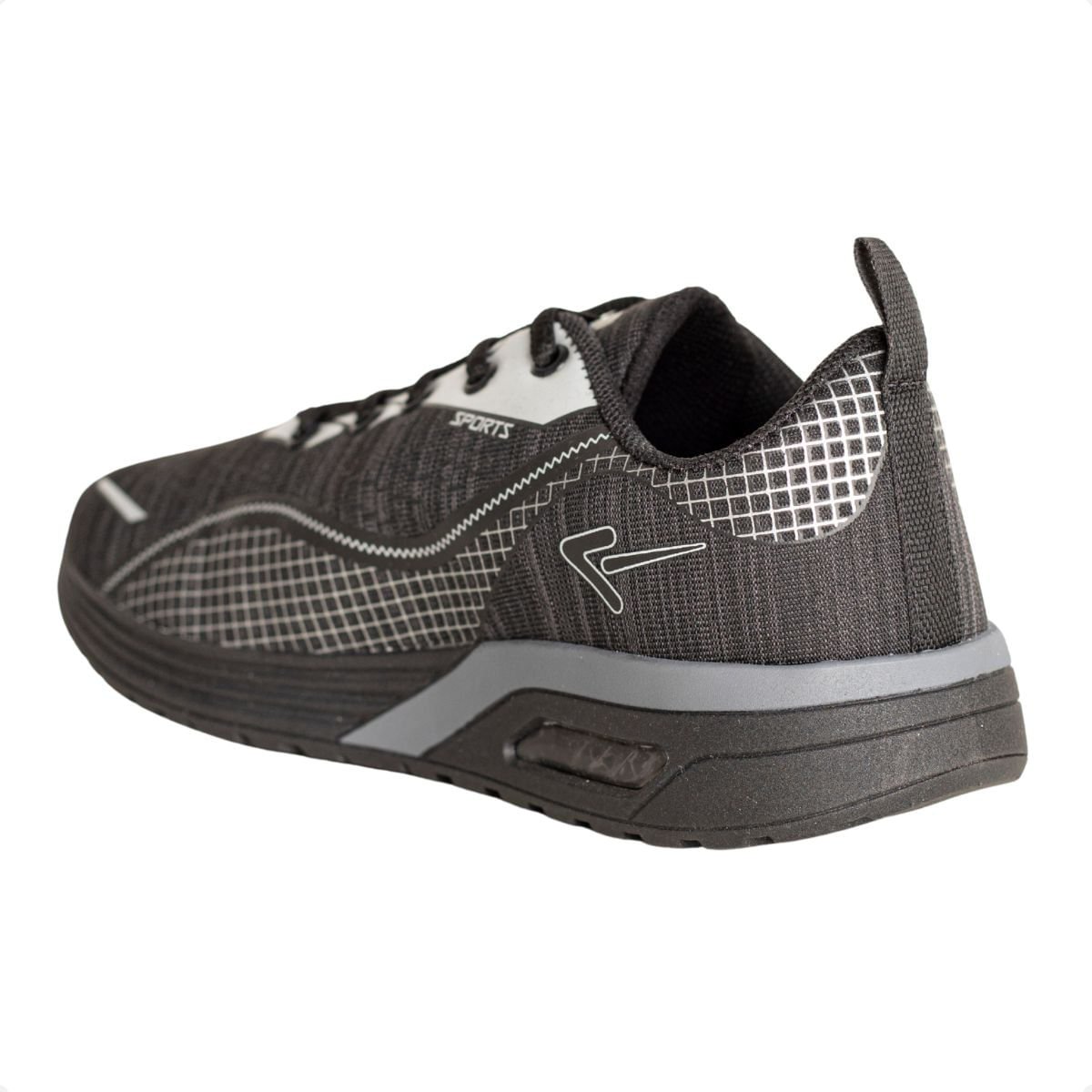 Tenis Running Masc Box 200 Preto 5