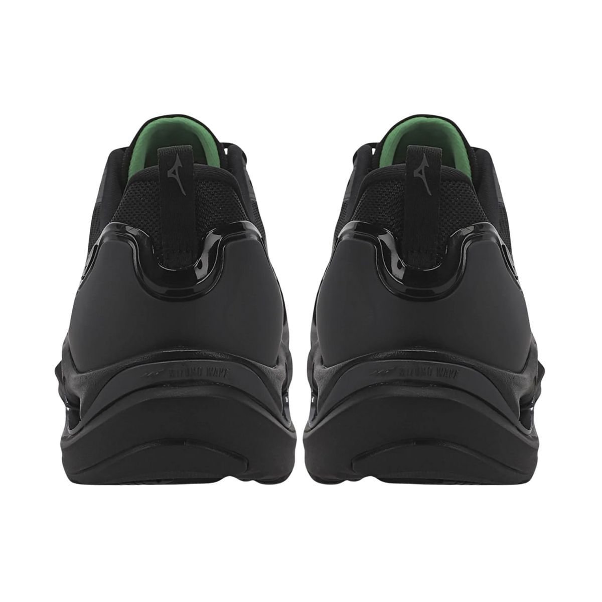 Tênis Running Masculino Mizuno Miz Wave Stratos 3 Preto Preto 4