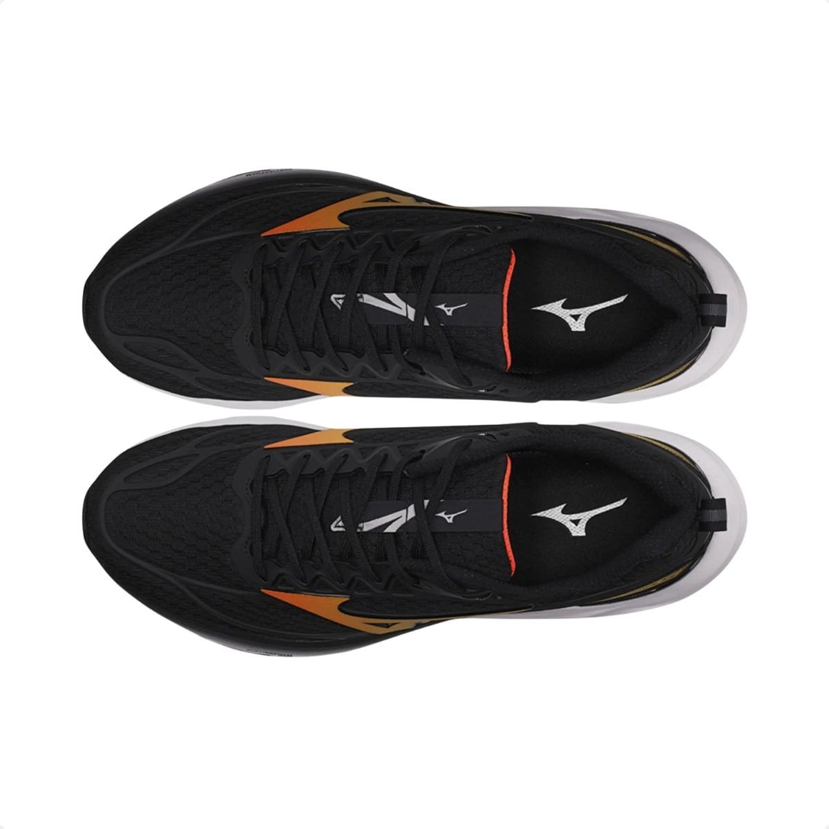 Tênis Running Masculino Mizuno Space 5 Preto Preto/Bronze 2