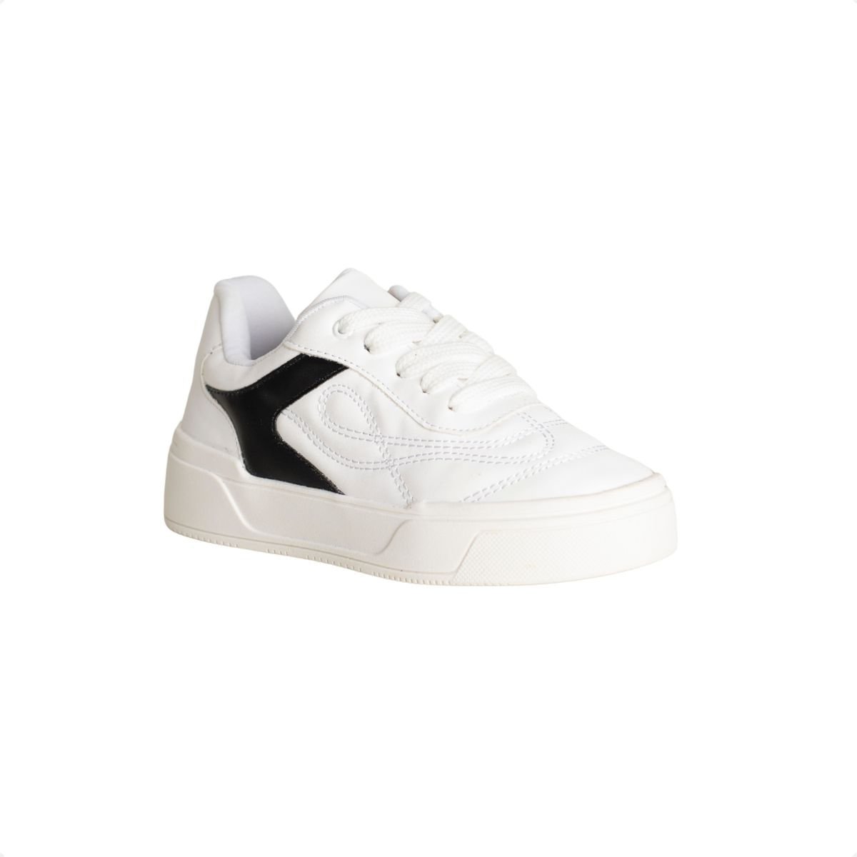 Tênis Jump Kids Urban Mini Branco E Preto Branco 2