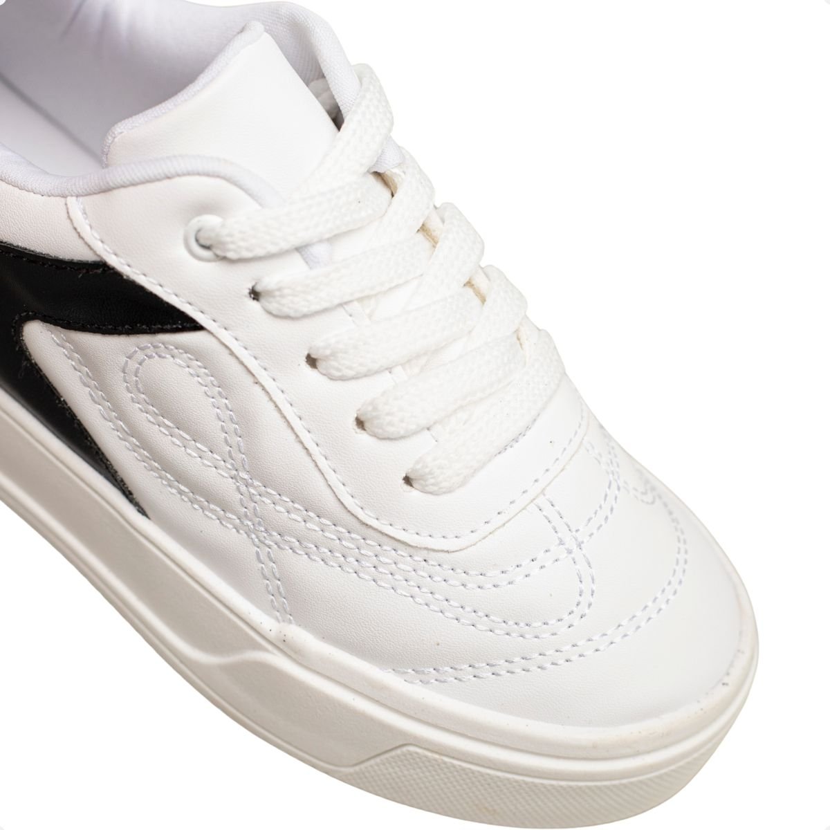 Tênis Jump Kids Urban Mini Branco E Preto Branco 7