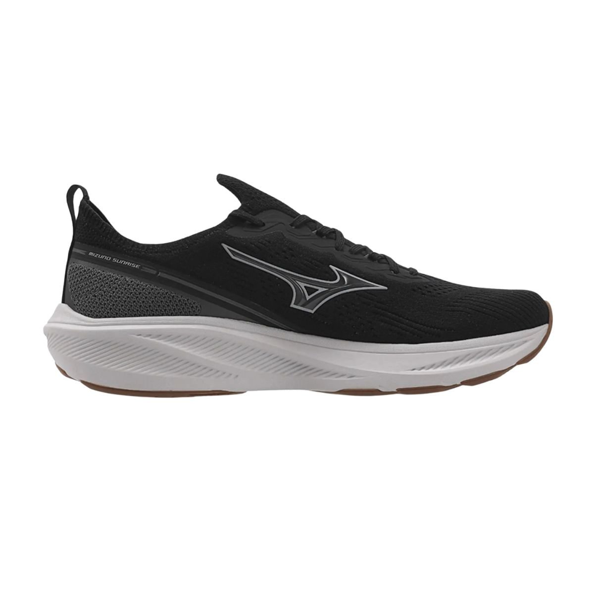 Tênis Corrida Masculino Mizuno Sunrise Preto Preto 4