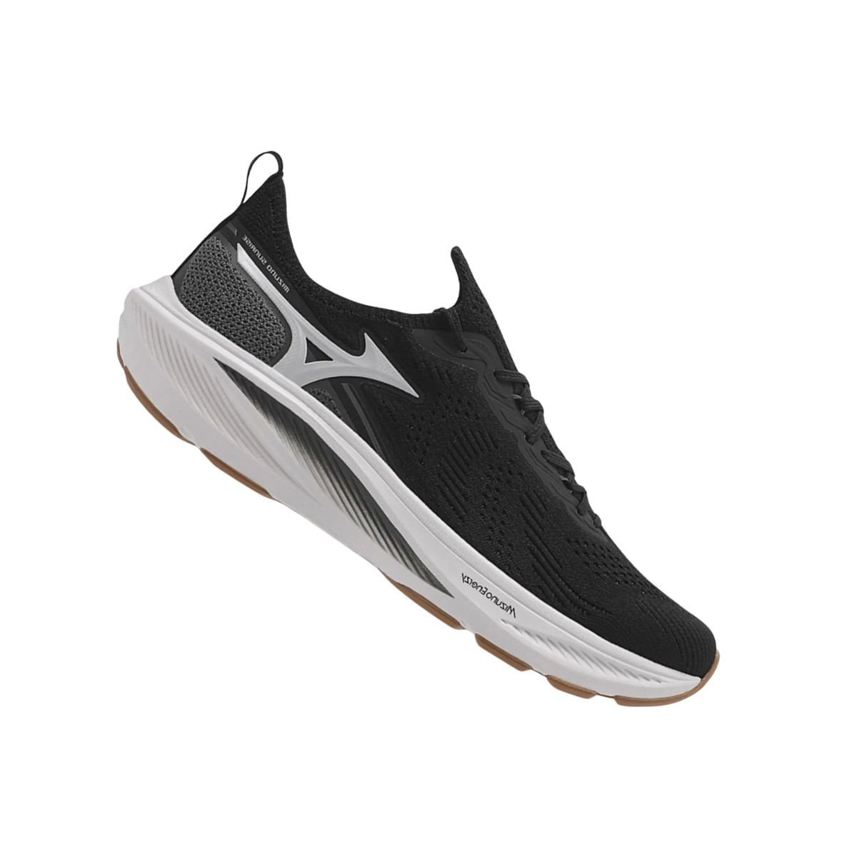 Tênis Corrida Masculino Mizuno Sunrise Preto Preto 6