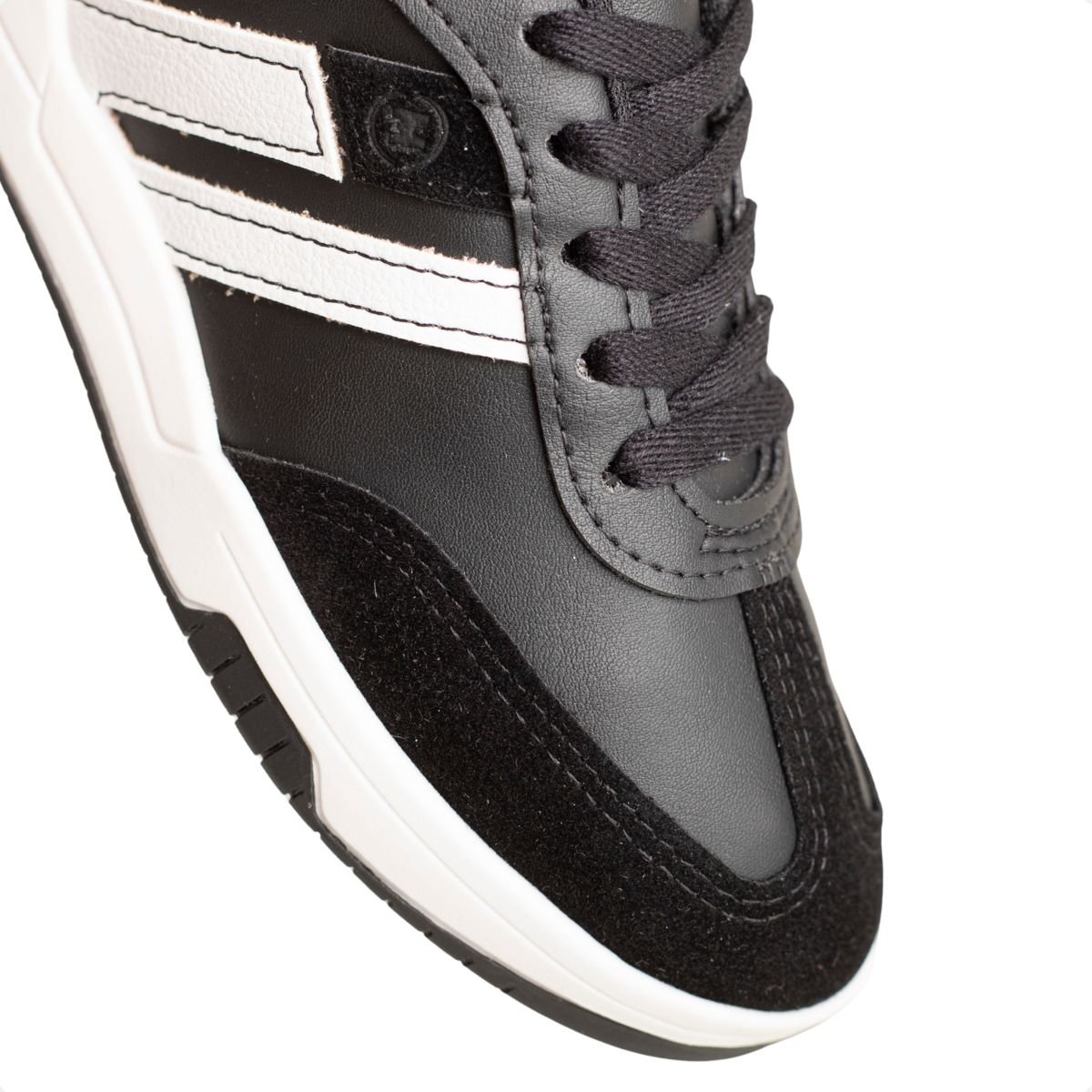 Tenis Casual Inf Molekinho Preto/Branco 3