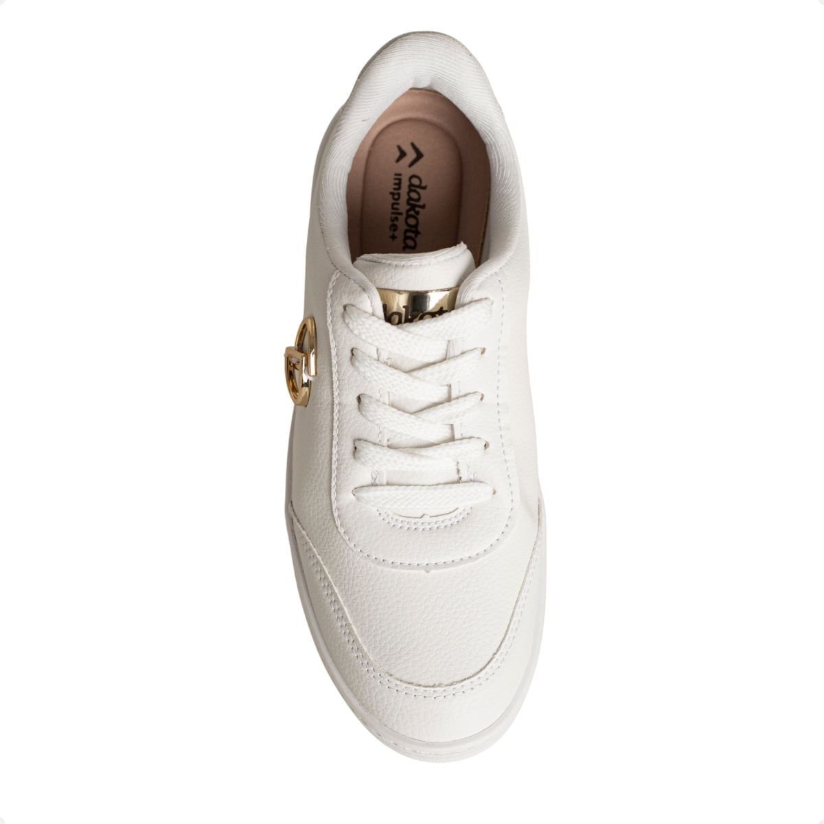 Tenis Moda Fem Dakota Branco 6