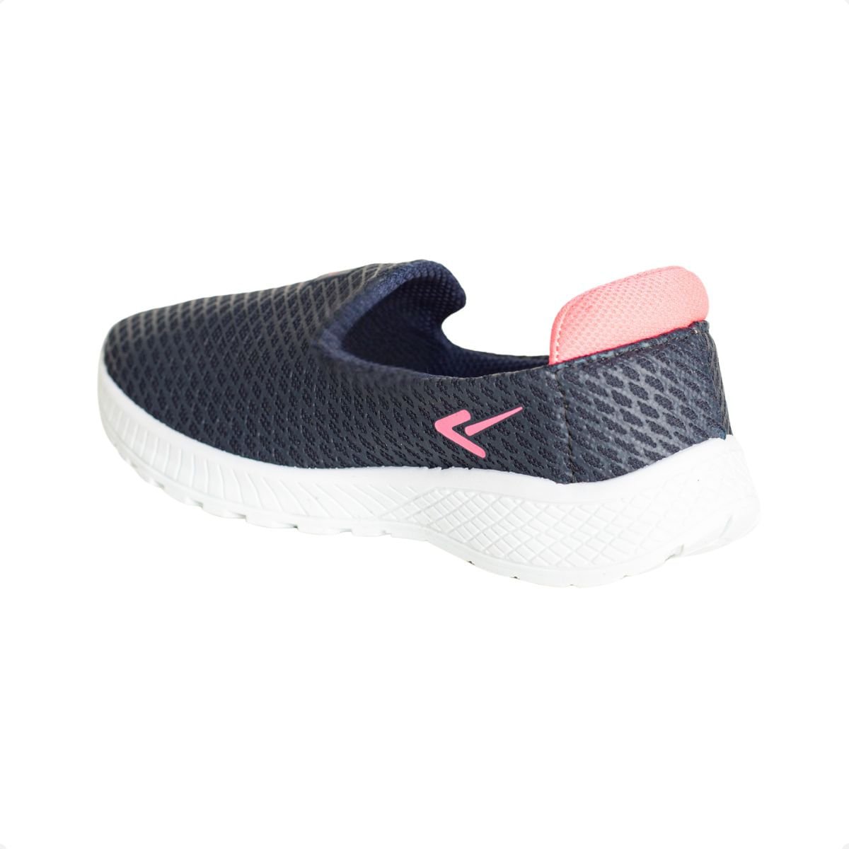 Tenis Fem Running Box 200 Marinho/Pink 5