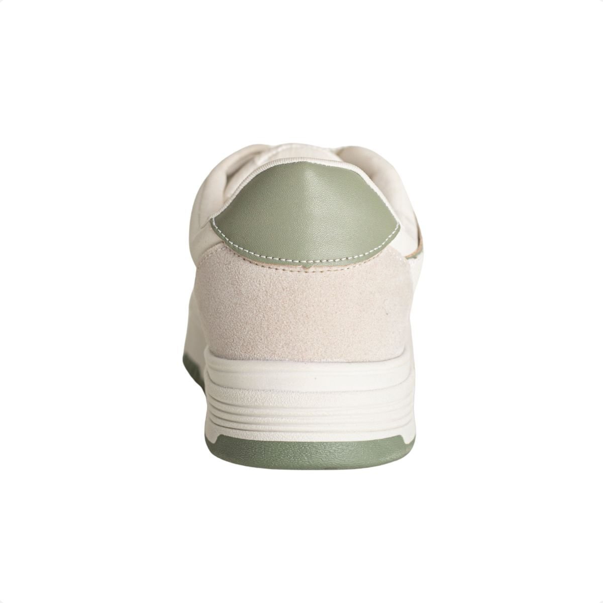 Tênis Feminino Lízis Urban Soft Verde E Off-White Branco 4