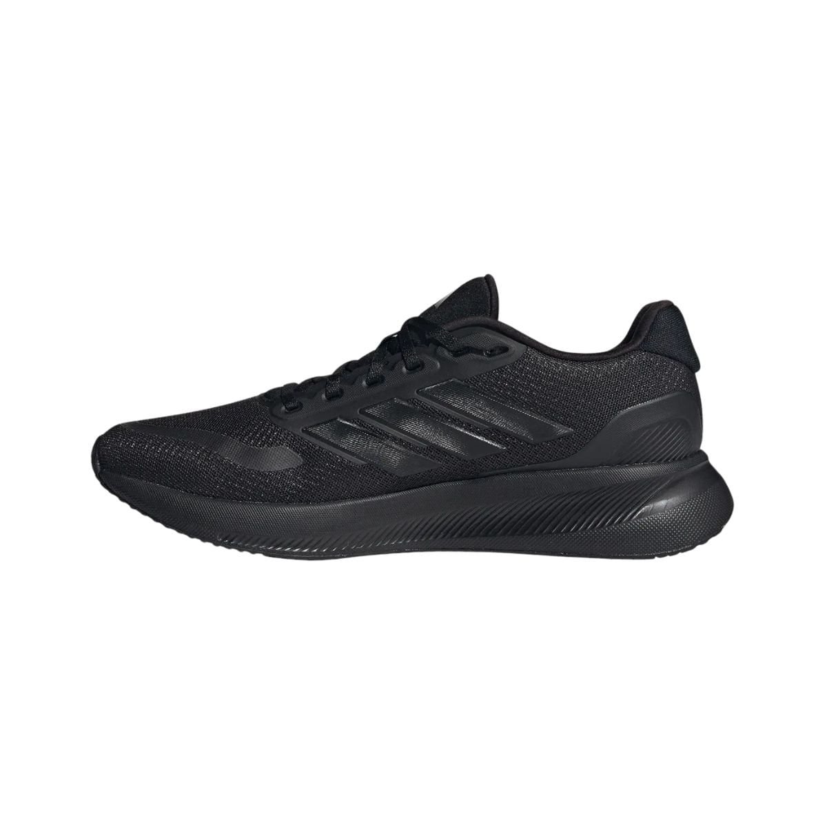 Tênis Running Masculino Adidas Runfalcon 5 Preto Preto 5