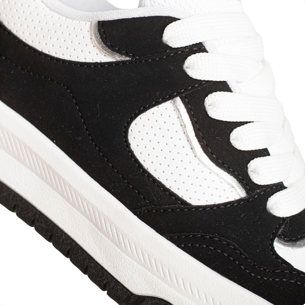 Tênis Dm Preto & Branco Branco/Preto 3