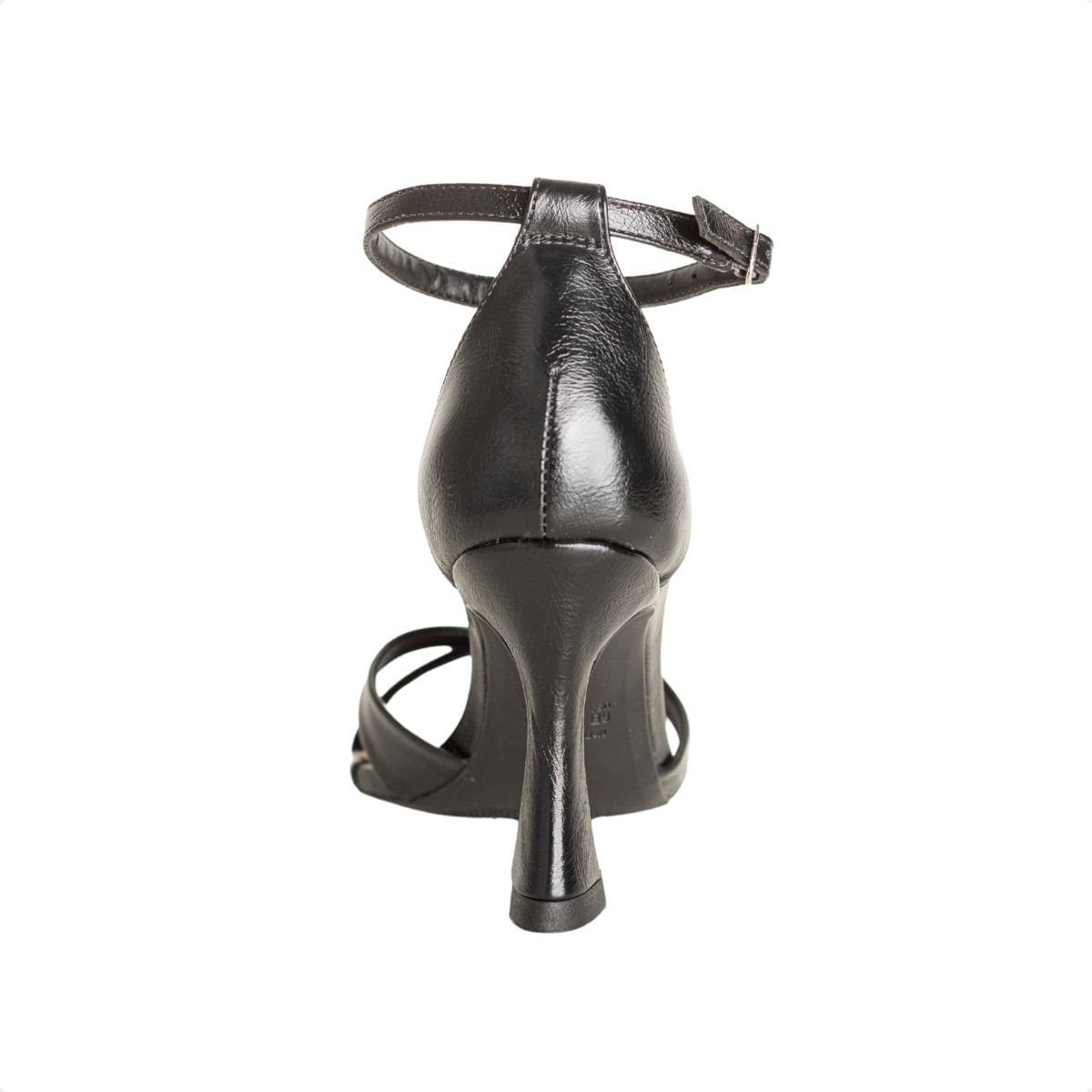 Sandália Dm Clássica Tiras Preta Preto 4