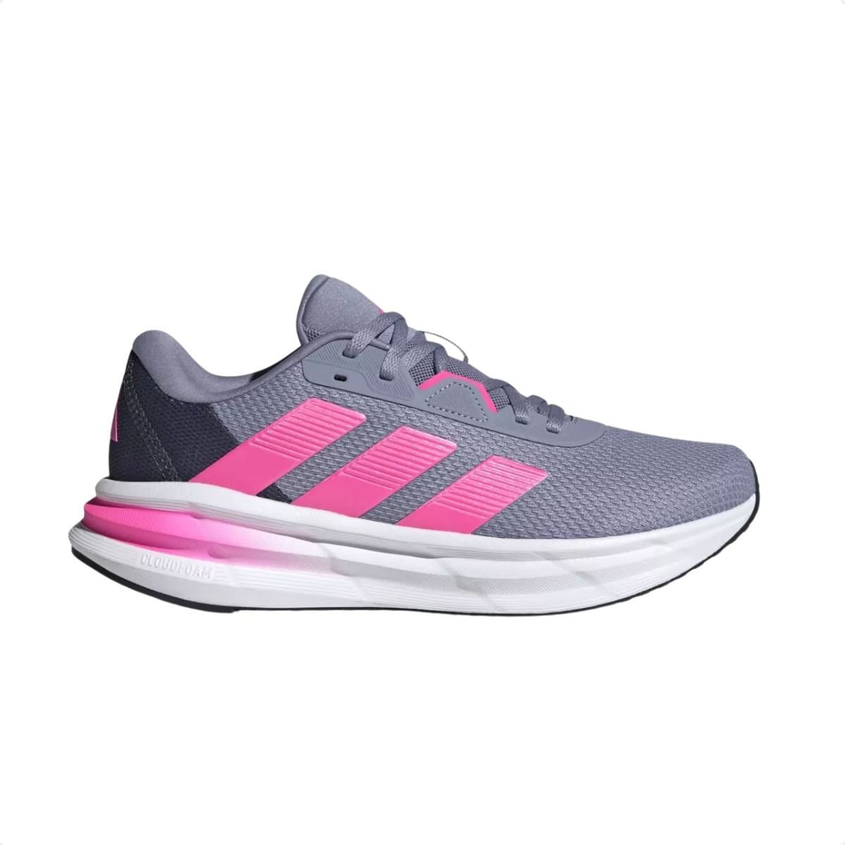 Tênis Running Feminino Adidas Galaxy 7 Cinza E Rosa