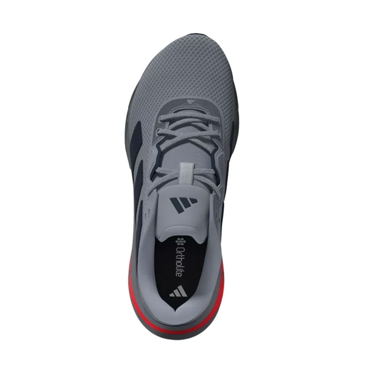 Tênis Running Masculino Adidas Galaxy 7 Cinza Cinza/Preto 3