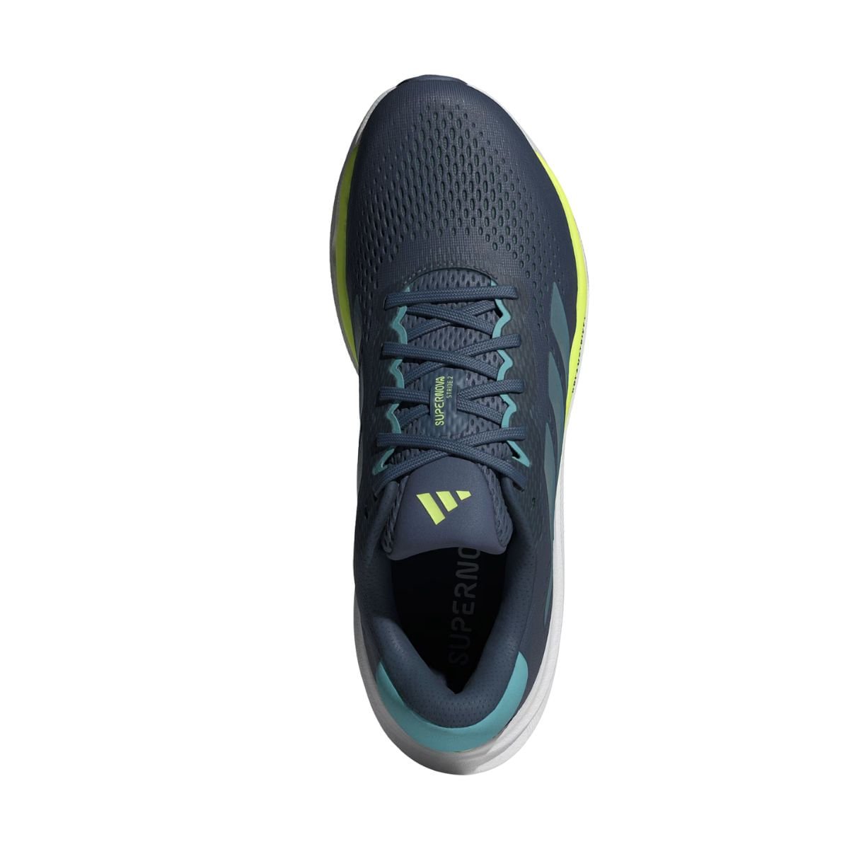 Tênis Running Masculino Adidas Supernova Stride 2 Azul Verde 3