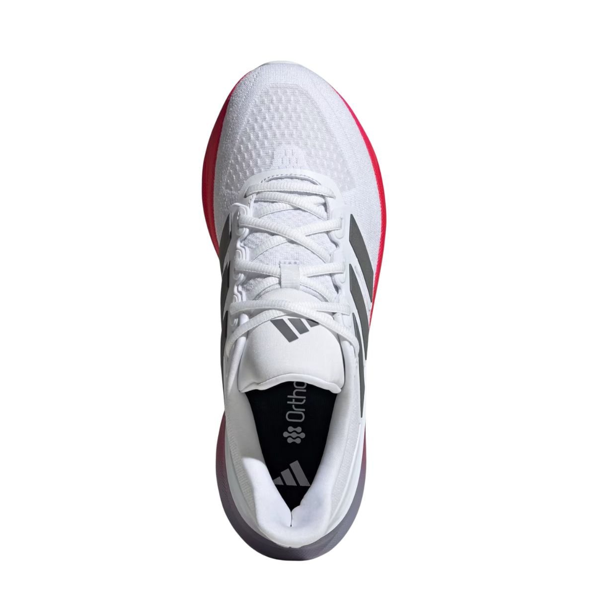 Tênis Running Masculino Adidas Ultrarun 5 Branco E Vermleho Branco/Rosa 3