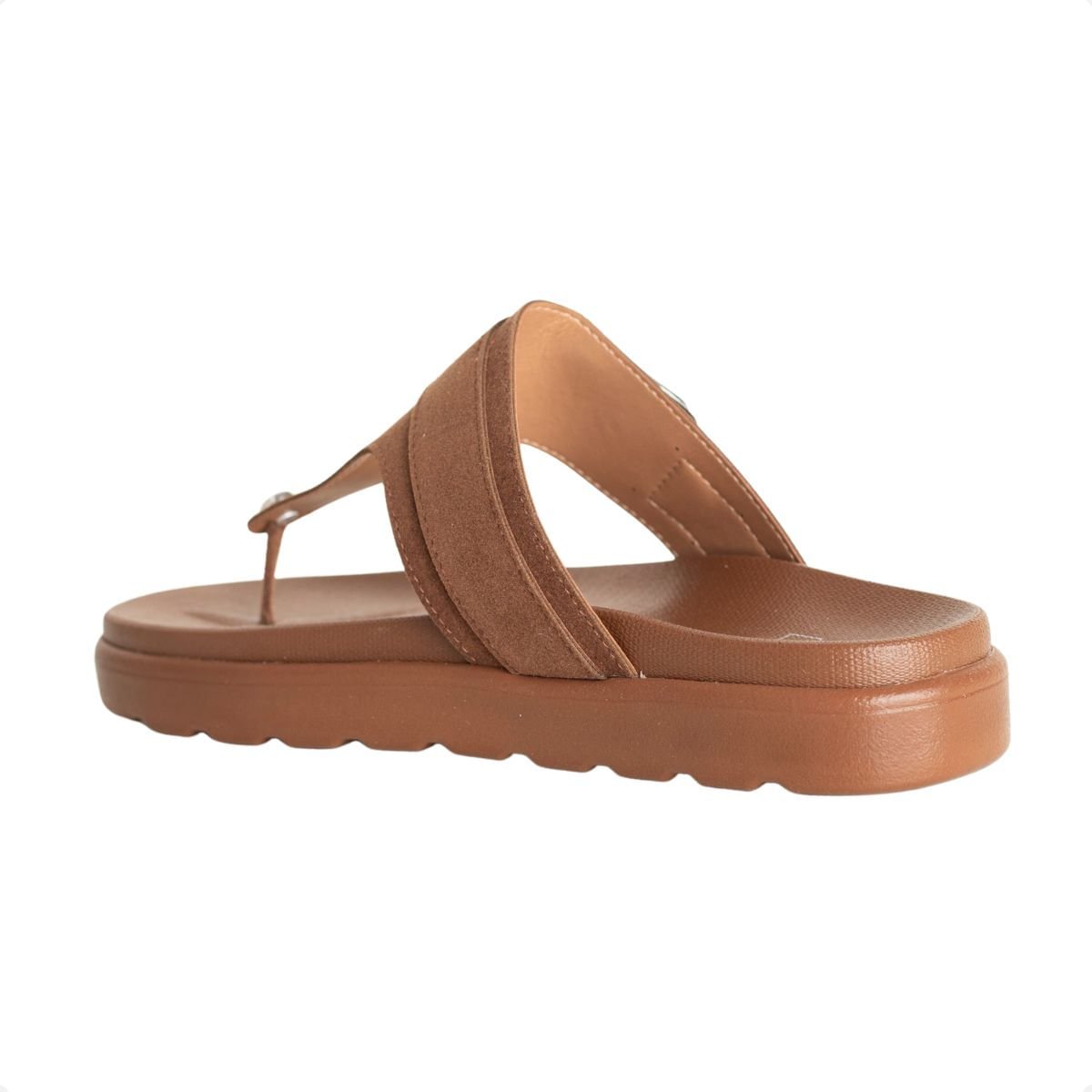 Tamanco Papete Dm Camurça Fivela Marrom Marrom 5