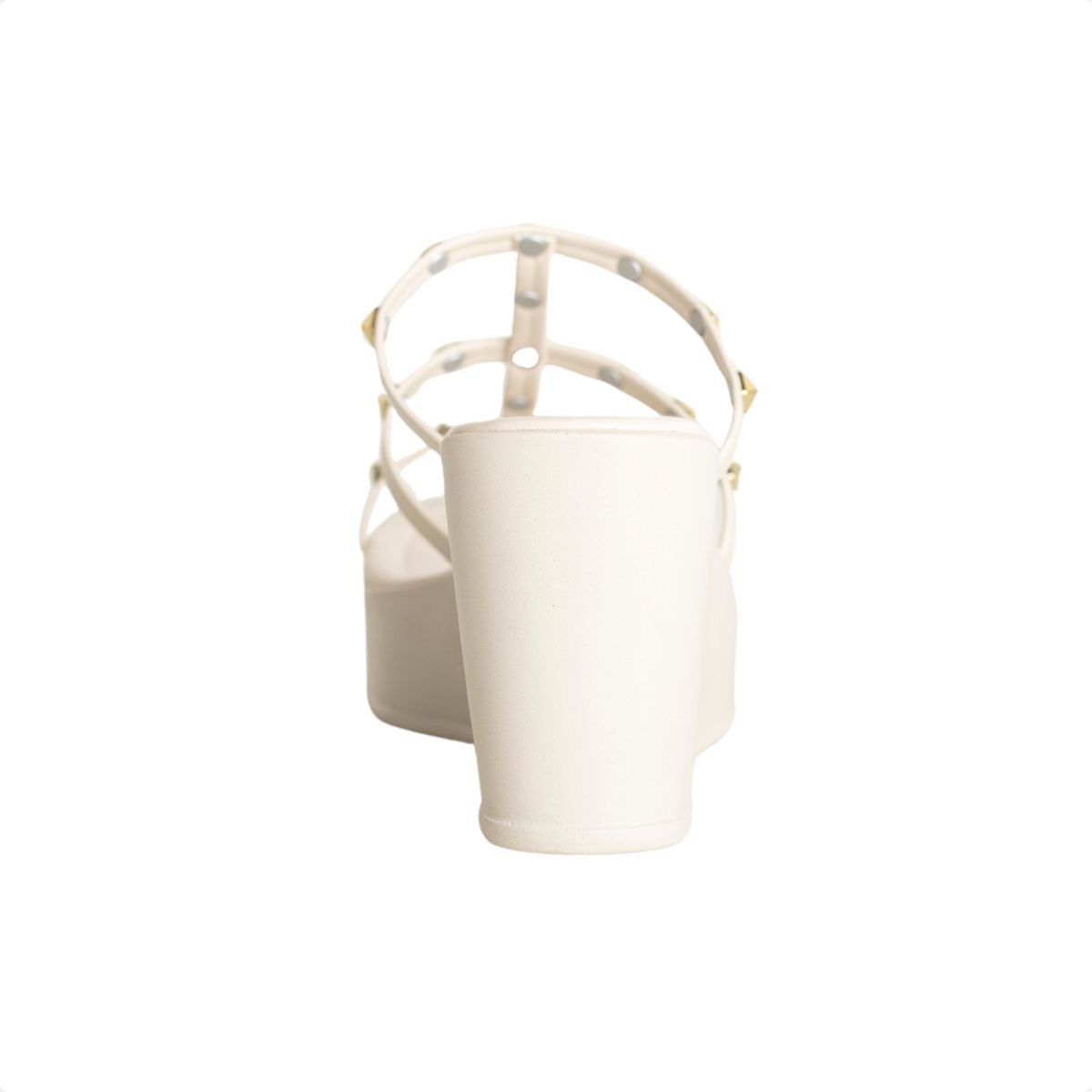Tamanco Plataforma Dm Summer Branco 4