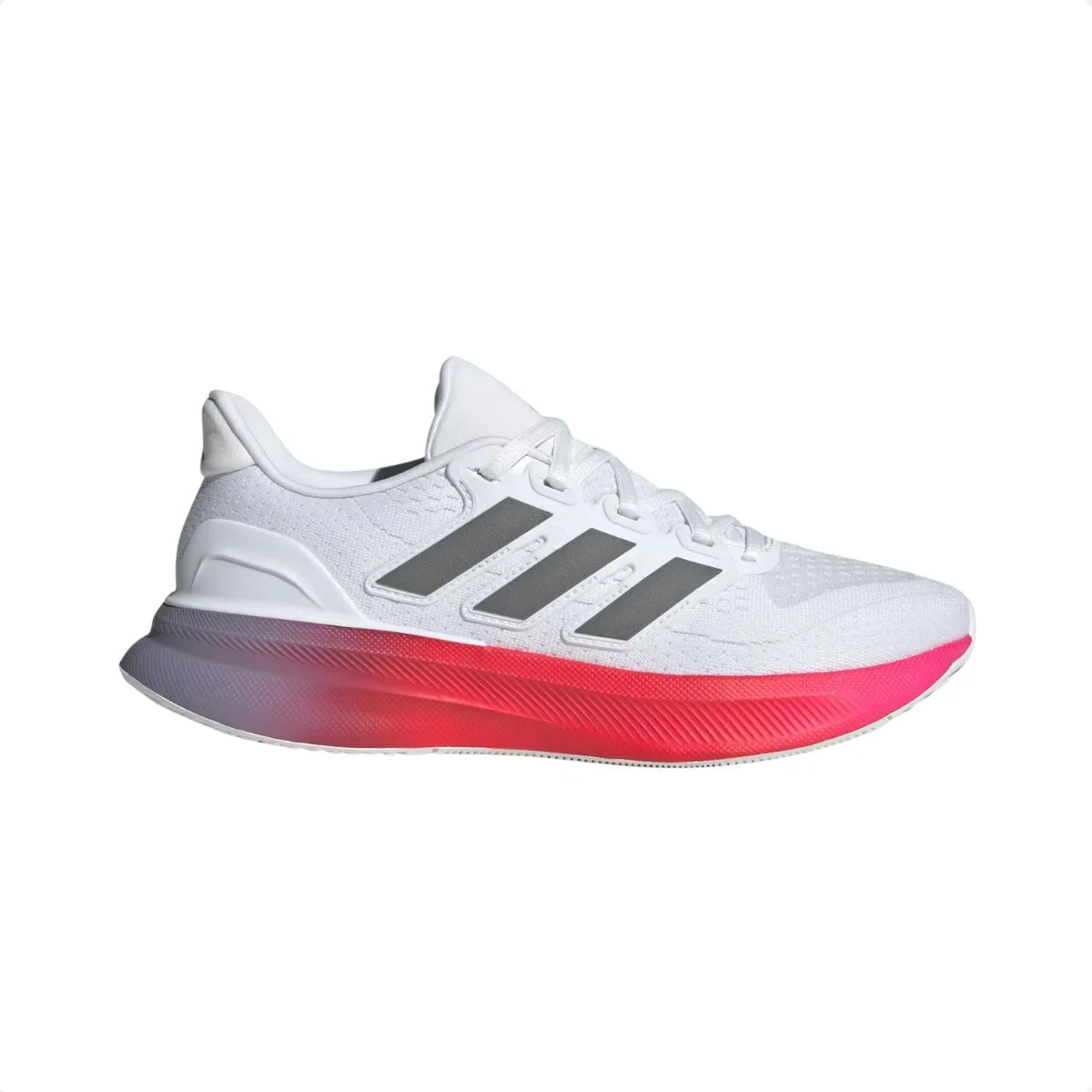 Tênis Running Feminino Adidas Ultrarun 5 Branco E Vermelho