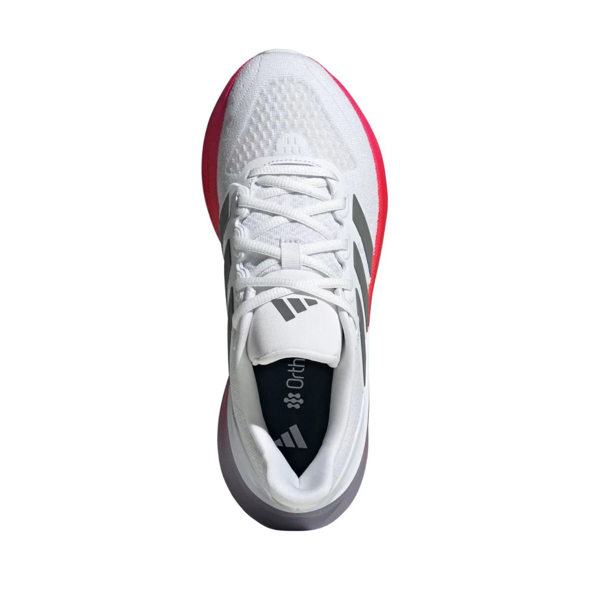 Tênis Running Feminino Adidas Ultrarun 5 Branco E Vermelho Branco/Rosa 3