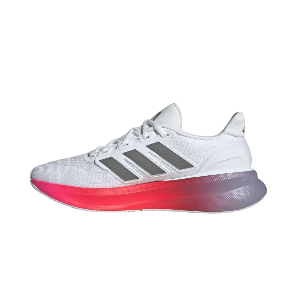 Tênis Running Feminino Adidas Ultrarun 5 Branco E Vermelho Branco/Rosa 5
