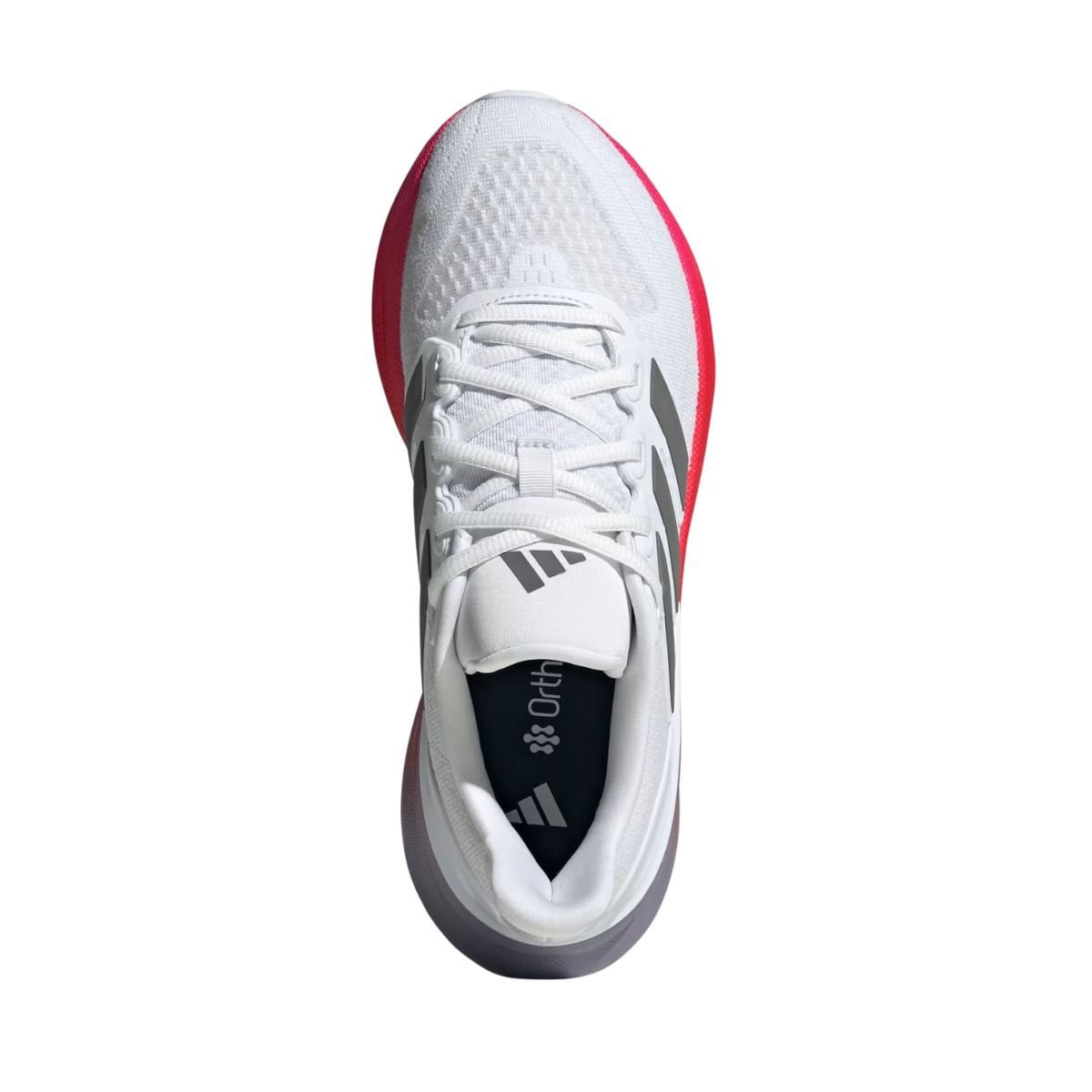 Tênis Running Feminino Adidas Ultrarun 5 Branco E Vermelho Branco/Rosa 3