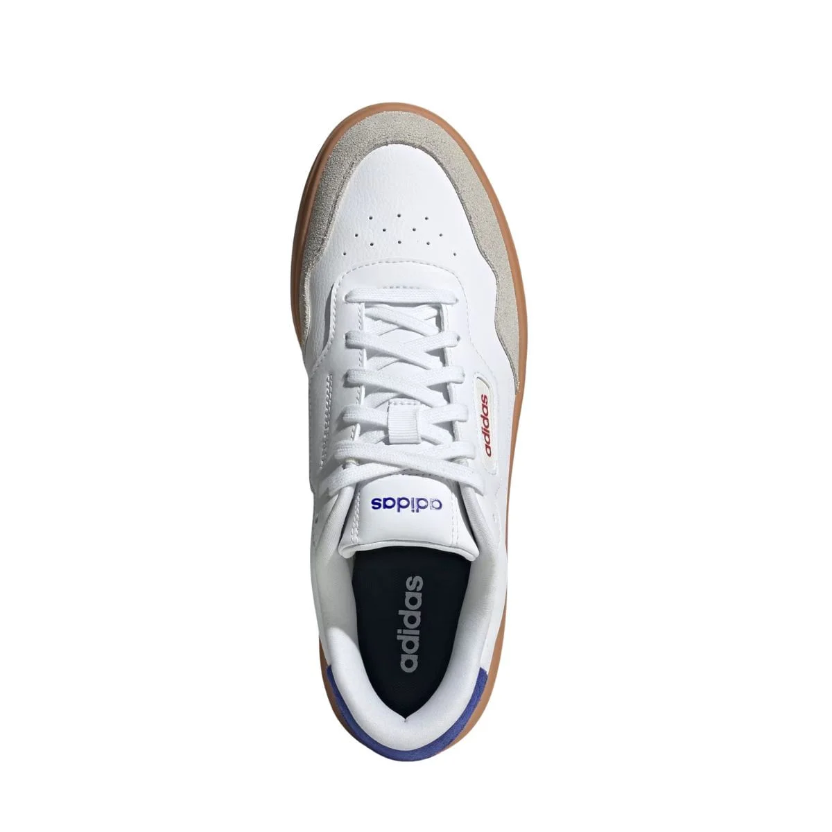 Tênis Casual Masculino Adidas Park St 2.0 Branco Branco/Cinza/Azul 3