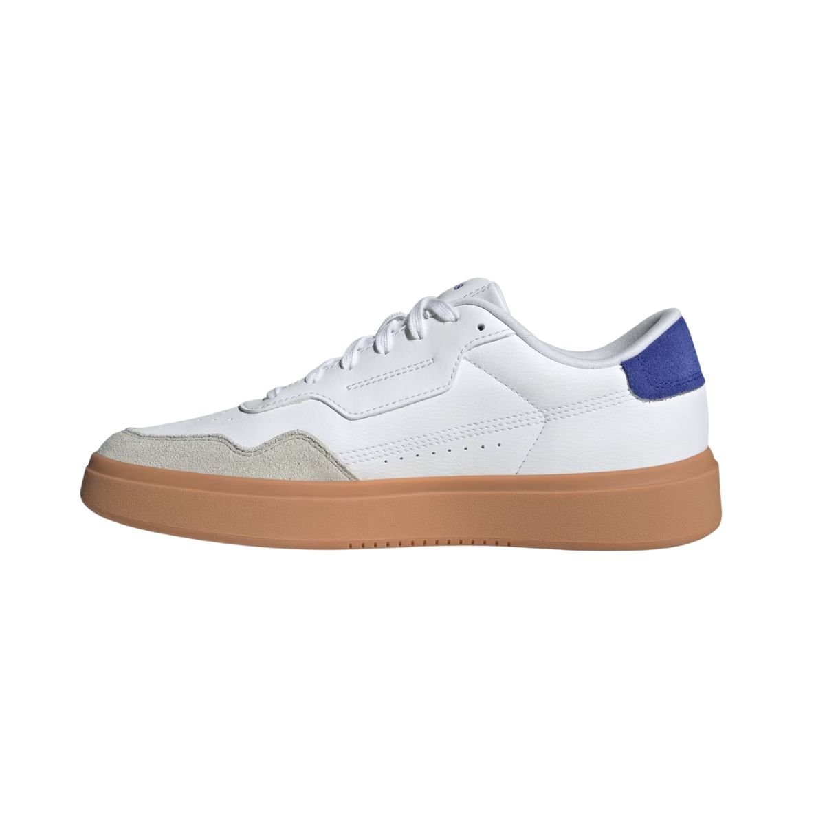 Tênis Casual Masculino Adidas Park St 2.0 Branco Branco/Cinza/Azul 5
