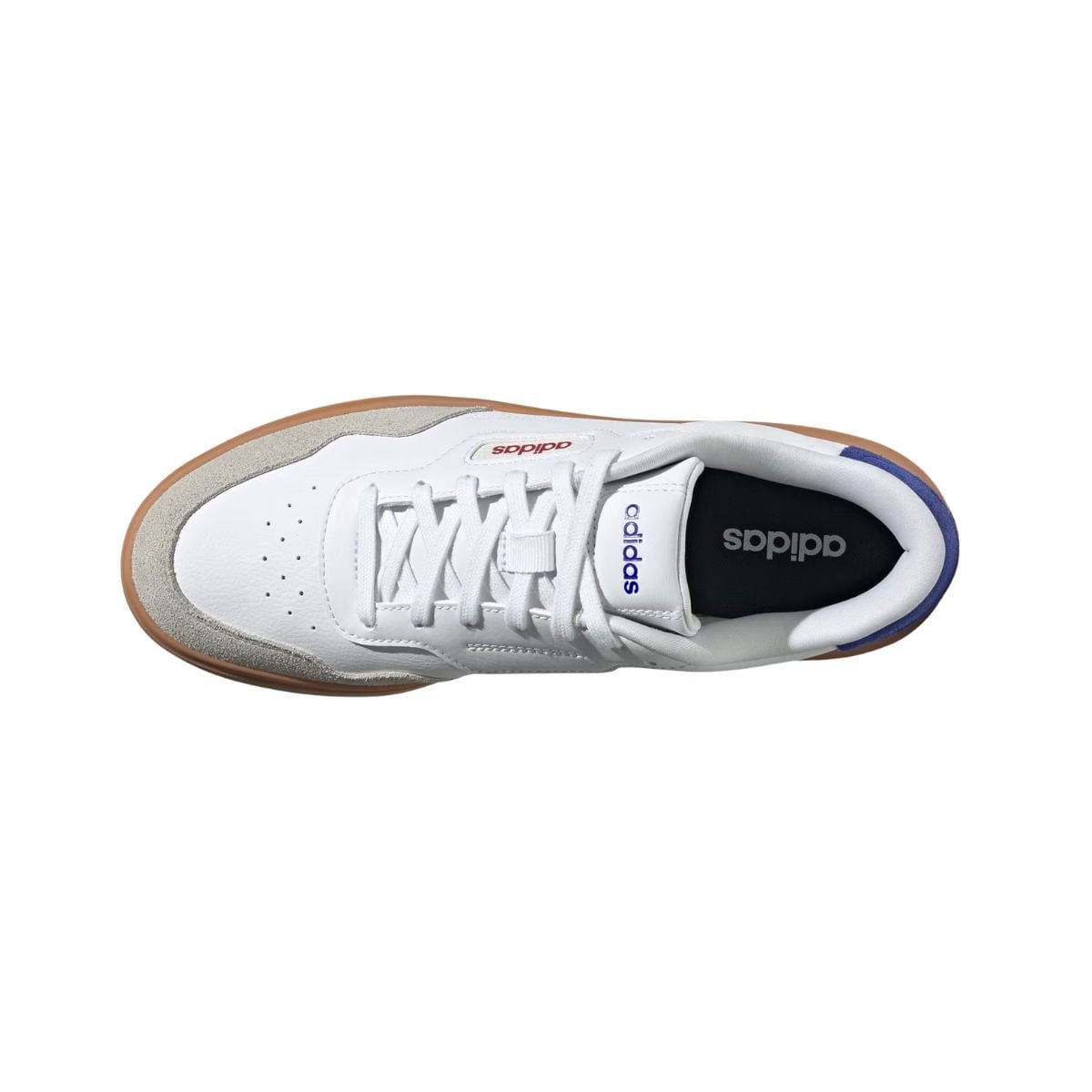 Tênis Casual Masculino Adidas Park St 2.0 Branco Branco/Cinza/Azul 6