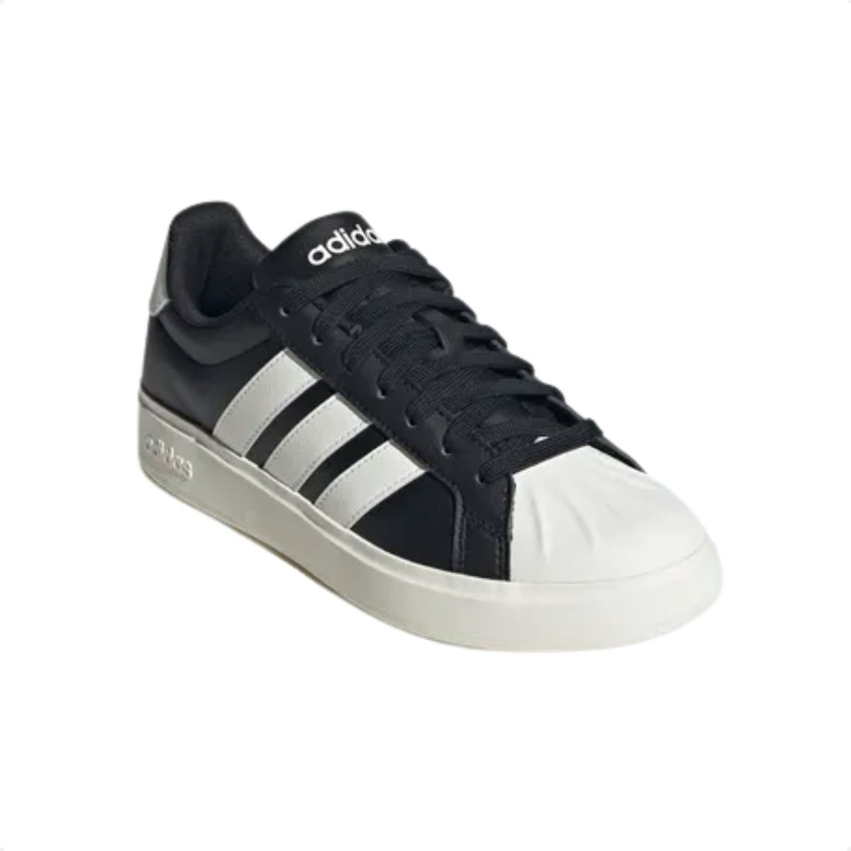 Tênis Casual Feminino Adidas Streetalk Preto Preto/Branco 2