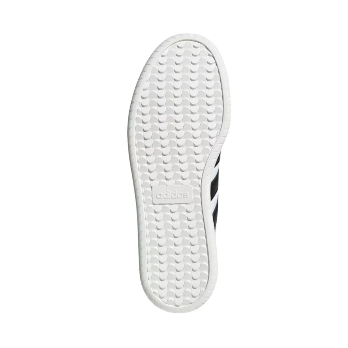 Tênis Casual Masculino Adidas Barreda Branco Branco/Preto/Cinza 3