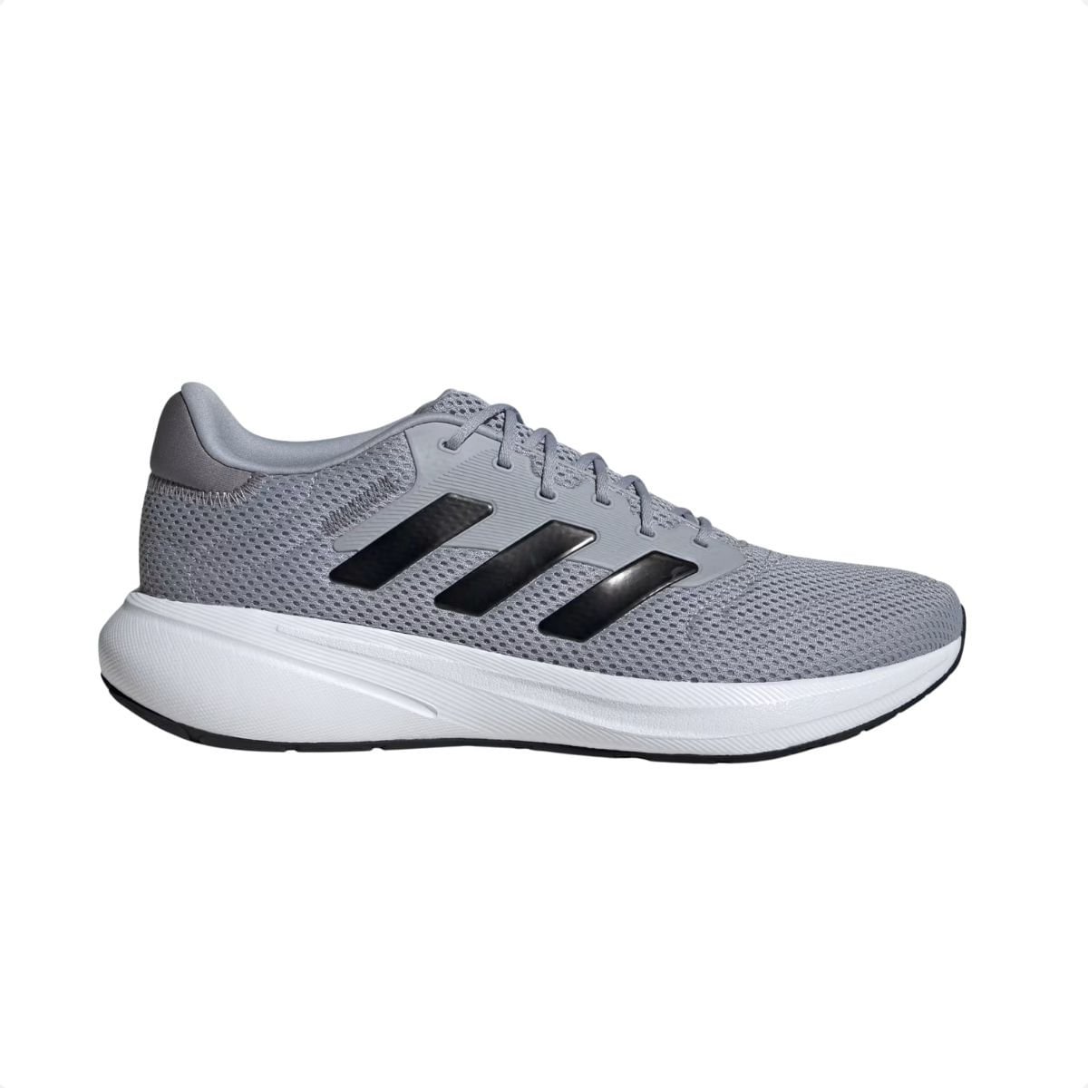 Tênis Corrida Masculino Adidas Response Runner Cinza