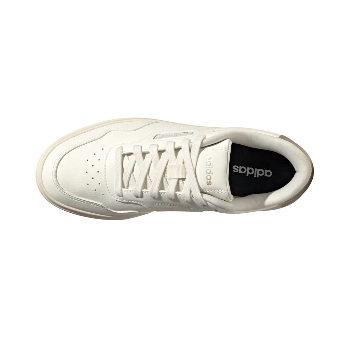 Tênis Casual Feminino Adidas Park St Off White Bege 6