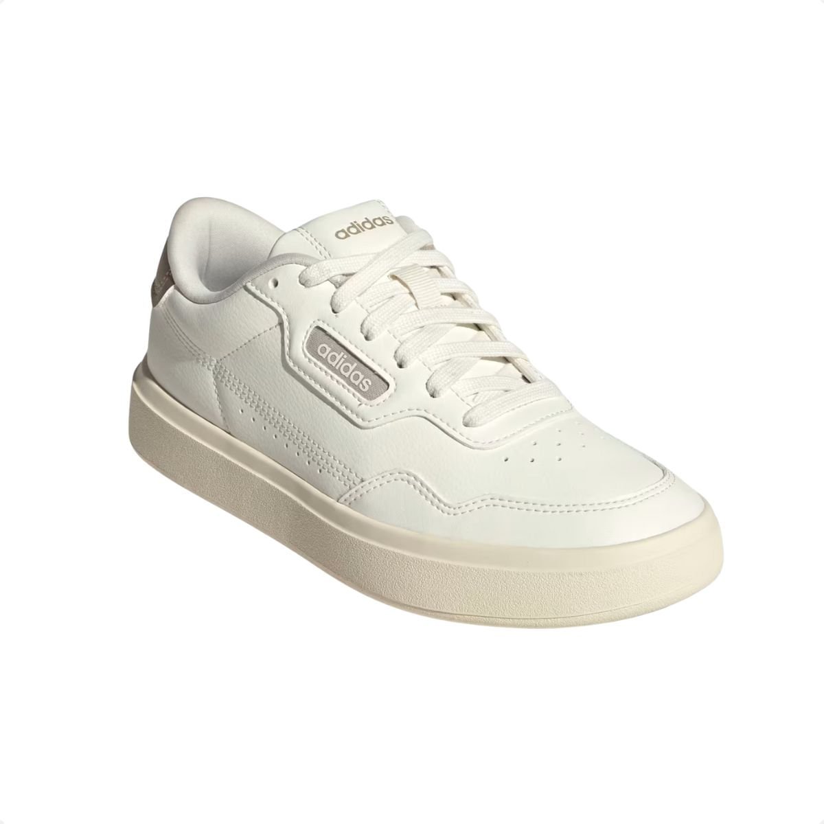 Tênis Casual Feminino Adidas Park St Off White Bege 2