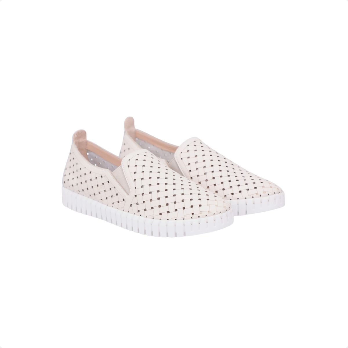 Tênis Slip On Moon New Ridge Panna Luz Da Lua Branco 2