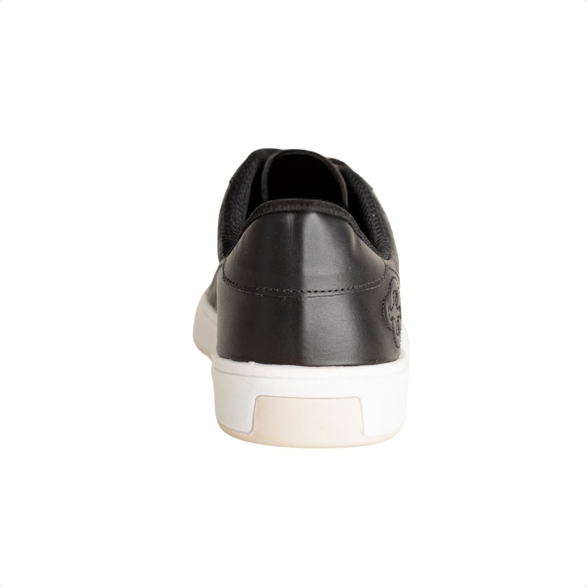 Tênis Feminino Couro Matelassê Amarração Capodarte Preto 4