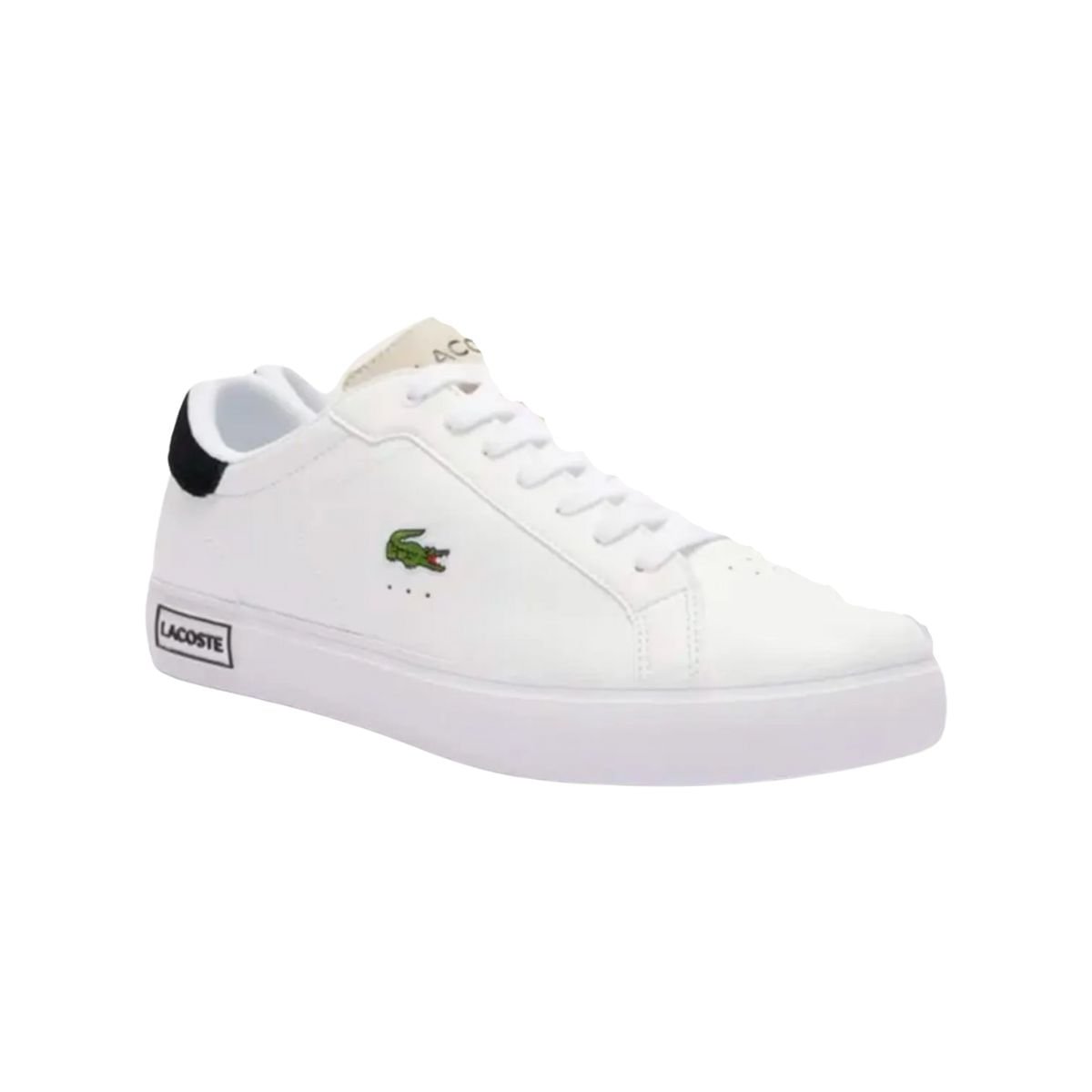 Sapatênis Masculino Lacoste Powercourt Branco Branco 5