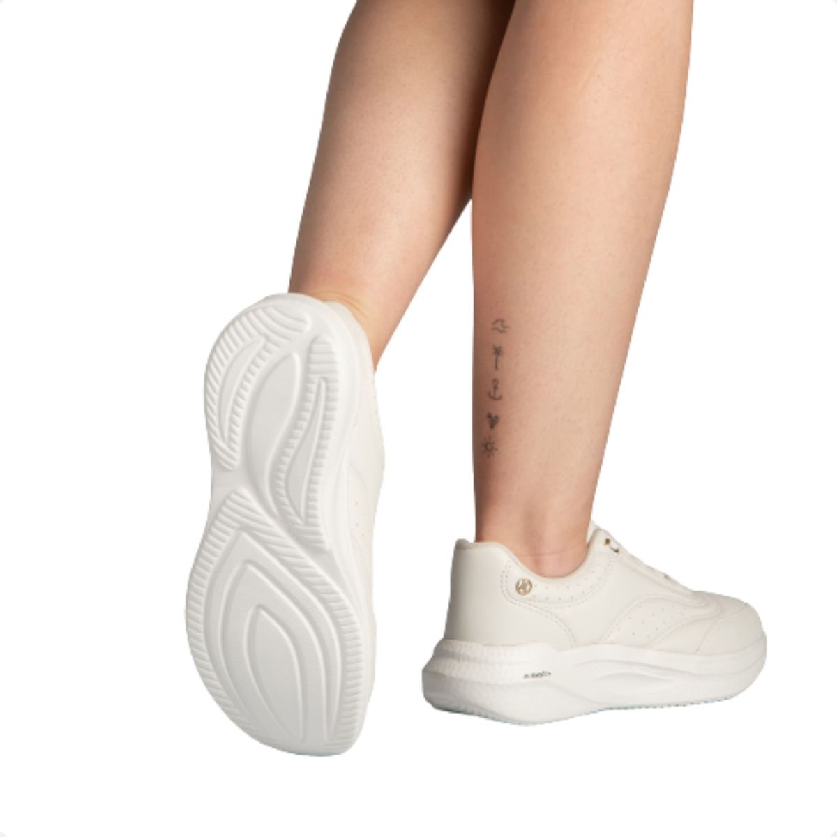 Tênis Casual Moda Feminino  Kolosh Branco 6