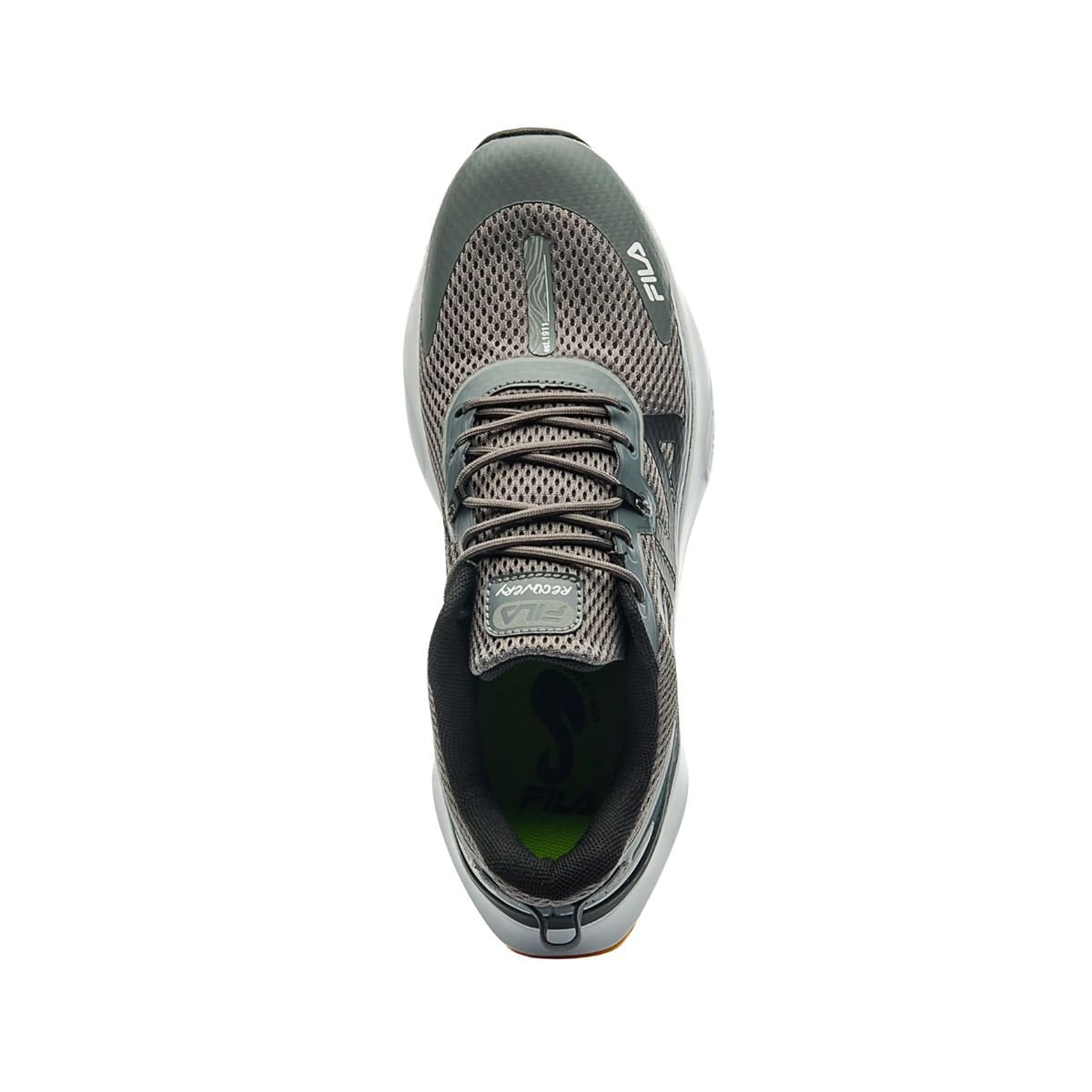 Tênis Running Masculino Fila Recovery Cinza Cinza 3