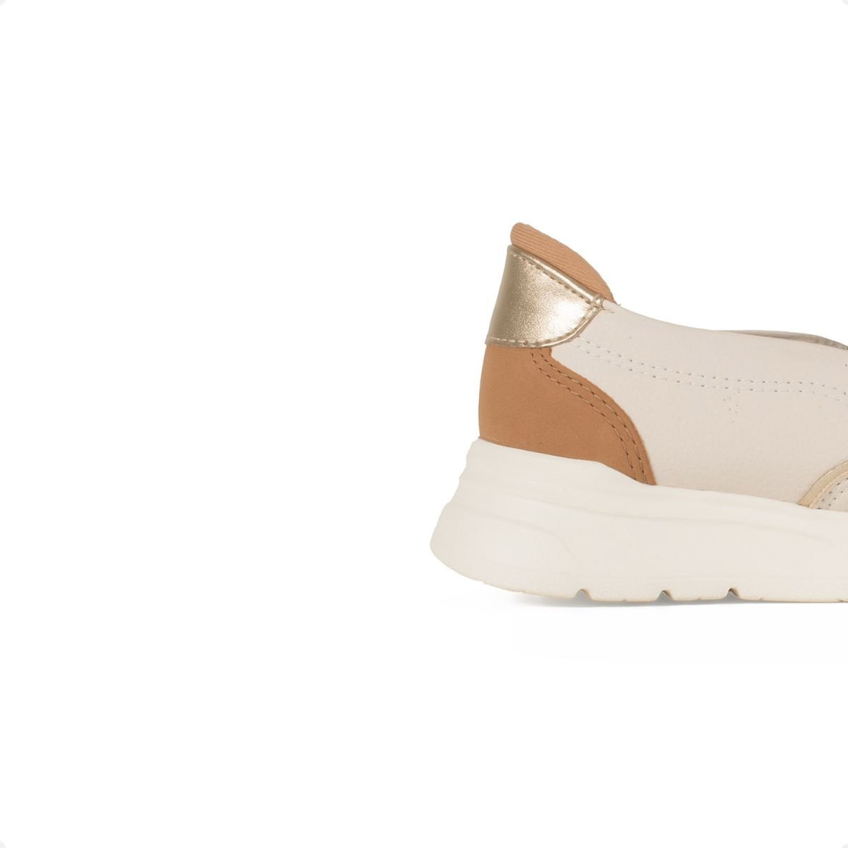 Tênis Moda Slip On  Moda Kolosh Bege 3