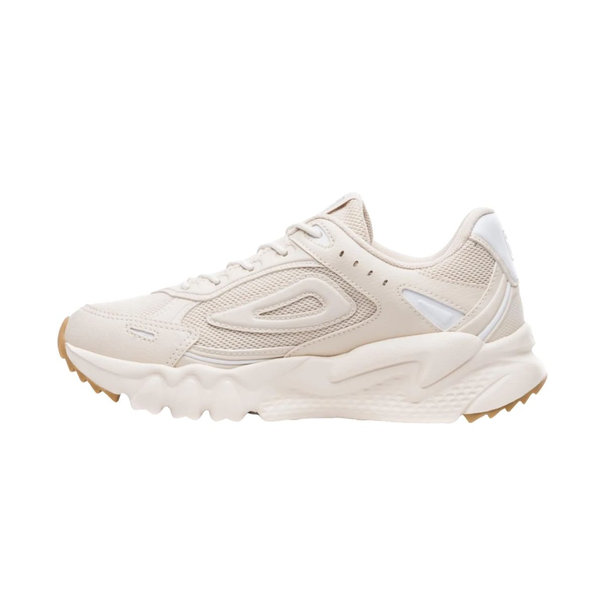 Tênis Casual Feminino Fila Venture Tracer 2 Bege Bege/Branco/Oliva 5