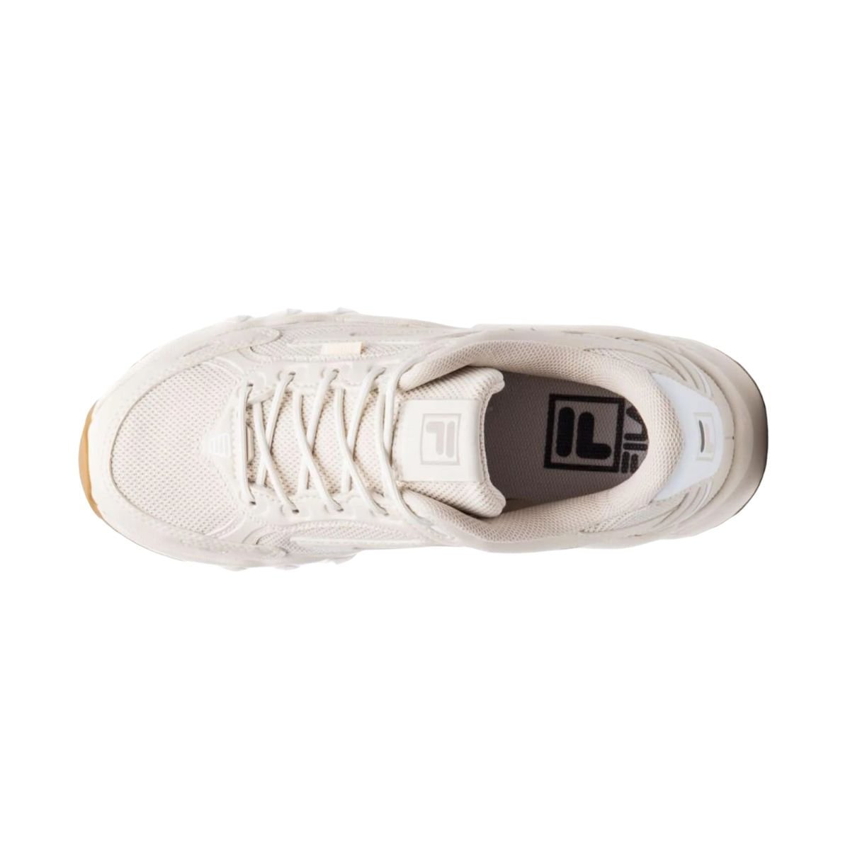 Tênis Casual Feminino Fila Venture Tracer 2 Bege Bege/Branco/Oliva 6
