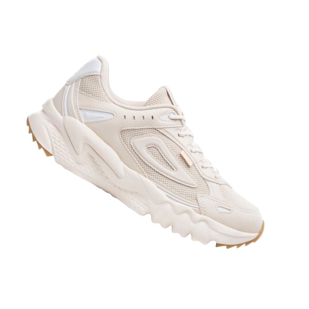 Tênis Casual Feminino Fila Venture Tracer 2 Bege Bege/Branco/Oliva 7