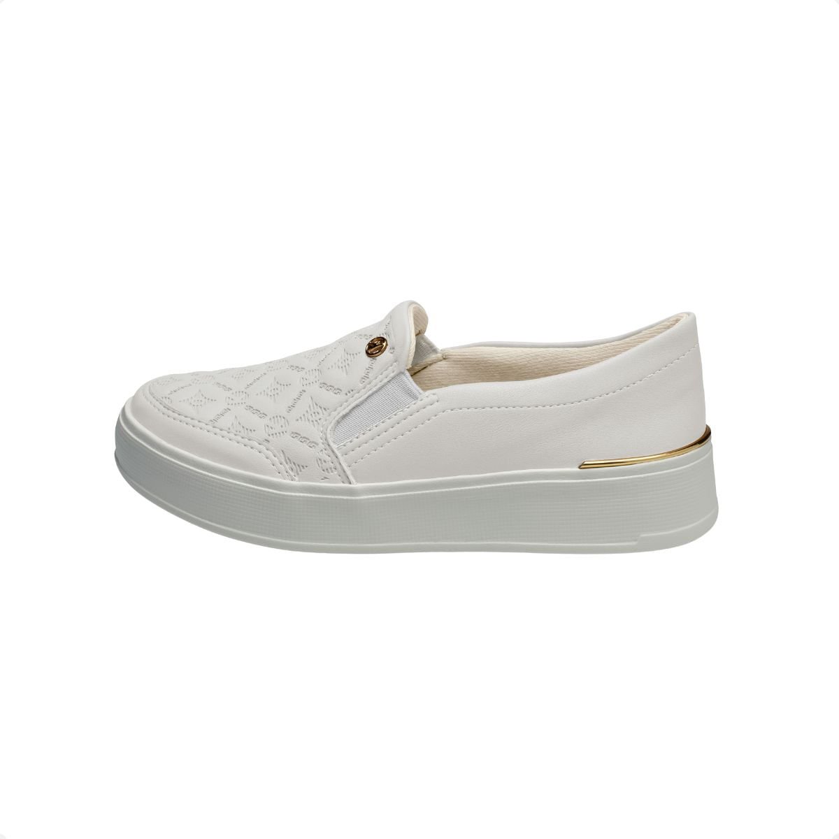 Tênis Moda Casual Slip On Kolosh Branco 6