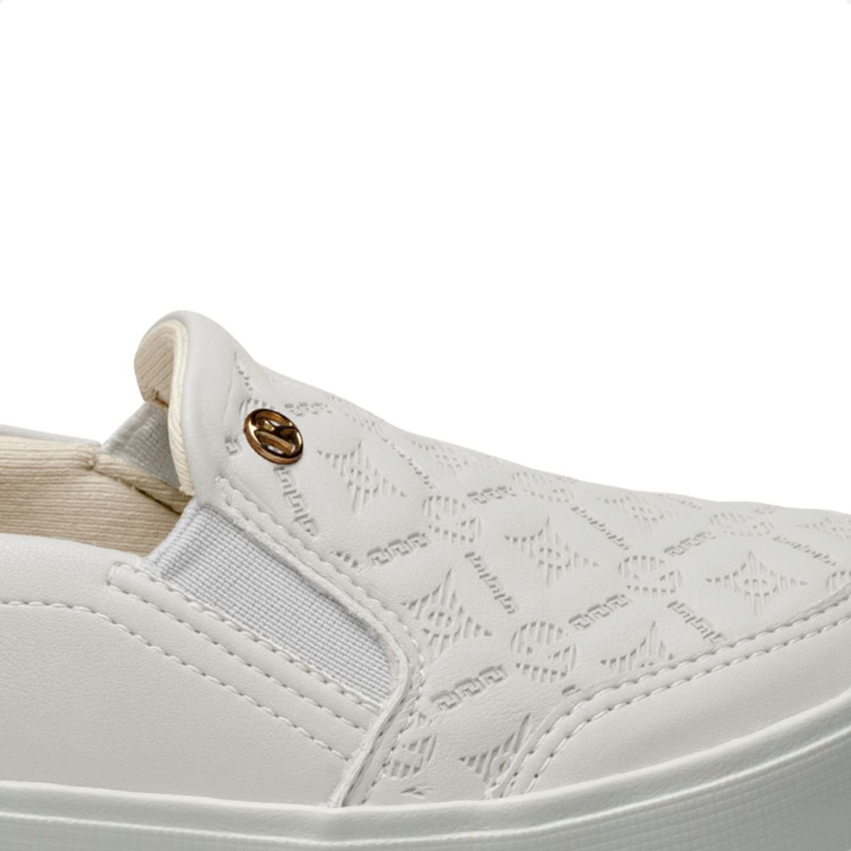 Tênis Moda Casual Slip On Kolosh Branco 4