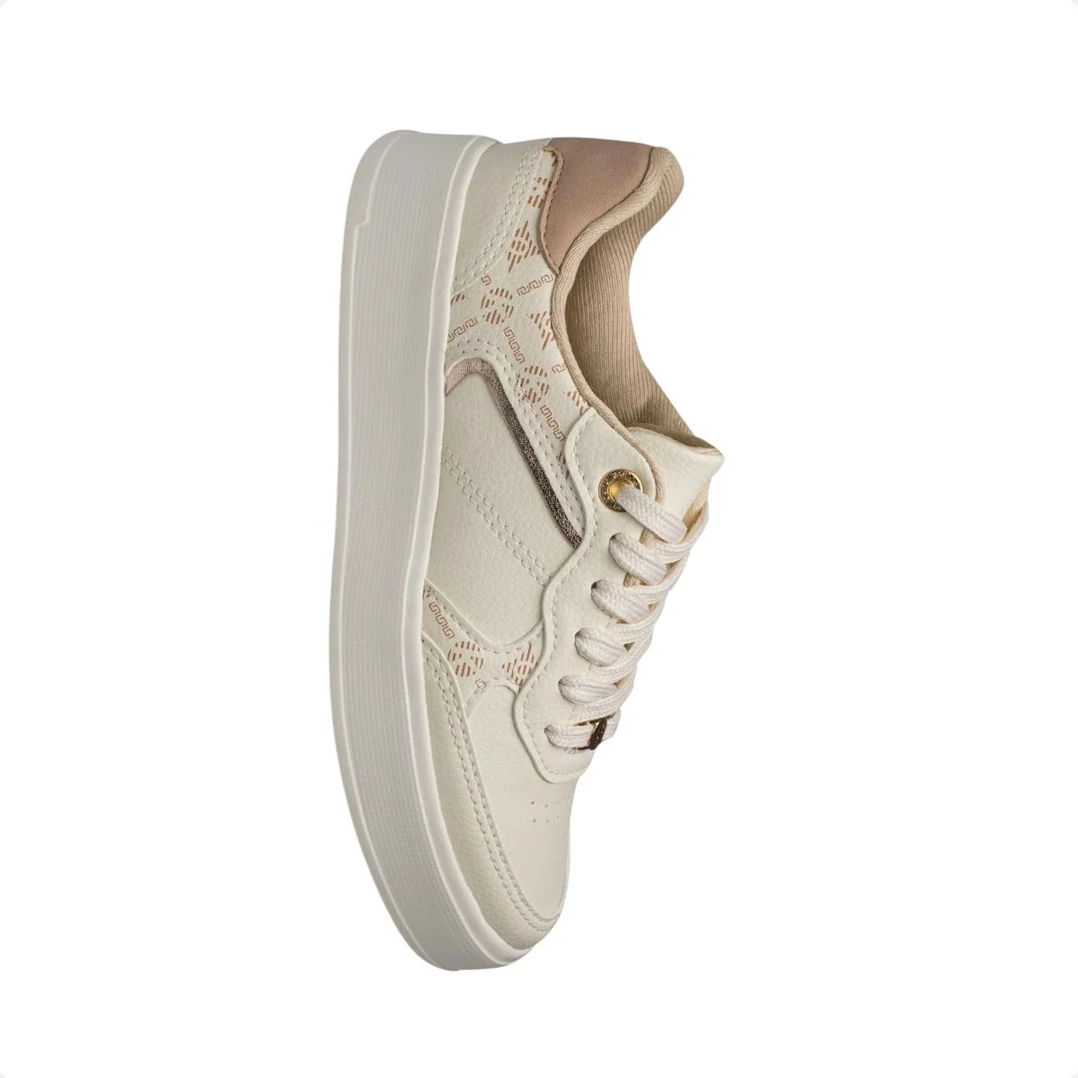 Tênis Feminio Casual Kolosh Bege 5